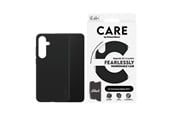 Mobil - Deksel og etui - CARE by PanzerGlass Fashionable Case Black w. QI Compatible Samsung Galaxy S24+ - PANZER1167