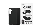 Mobil - Deksel og etui - CARE by PanzerGlass Fashionable Case Black w. QI Compatible Samsung Galaxy S24 - PANZER1166