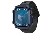 Smartklokke - Tilbehør - Spigen Rugged Armor navy blue - Apple Watch 10 46mm - ACS08599