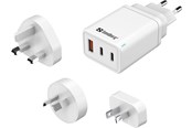 Mobil - Adaptere og ladere - Sandberg 3in1 TravelCharger 65W - 441-59