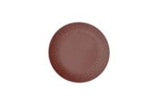 Servering & Servise - aida - Life in Colour - Confetti - Bordeaux lunch plate w/relief porcelain (13366) - 13366