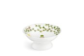 Servering & Servise - Rosendahl Design Group Kähler - Hammershøi Christmas Bowl on stand Ø23 cm - White w. deco - 693130