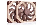 Kabinettvifte - Noctua NF-A14x25 G2 PWM Sx2-PP (2-pack) - Kabinettvifte - 140mm - Brun - 25 dBA - NF-A14x25 G2 PWM Sx2-PP