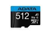 Minnekort - A-Data Premier MicroSD/SD - 100MB/s - 512GB - AUSDX512GUICL10A1-RA1