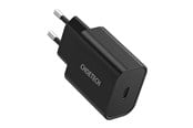 Mobil - Adaptere og ladere - Choetech Mains charger Q5004 EU USB-C 20W (black) - Q5004 BK V5