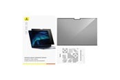 Kabinett tilbehør (kjølepasta mv.) - Baseus Magic Drawing tempered glass for MacBook Air 13.6" (2022/2024) + cleaning kit (transparent) - P40012303201-01