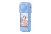 Actionkamera  - Tilbehør - Puluz silicone protective case for Insta360 X4 (blue) - PU985L