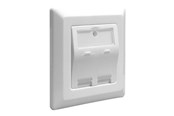 Tilbehør - DeLOCK Keystone Wall Outlet - 86202