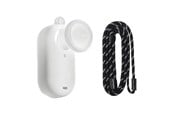 Actionkamera  - Tilbehør - Sunnylife Silicone case with a leash for Insta360 GO 3S (white) - G3S-BHT837-W