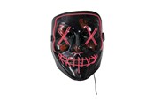 Kostymer - Hisab Joker Halloween - LED Mask Horror Red - 7393616489363