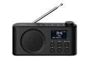 DAB, nettverks- og klokkeradio - Majority Orwell - Lightweight compact rechargeable DAB Radio - DAB+/FM - Mono - Svart - 1000002918