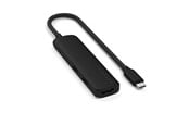 Dokkingstasjon - Satechi 4-in-1 USB-C Slim Multiport Adapter 4K - Black - ST-P4SK