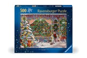 Puslespill - Ravensburger Puzzle The Christmas Shop 500p - 12000215