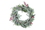 Dekorasjon - Det Gamle Apotek Christmas Wreath w/ice finish (15961220) - 15961220