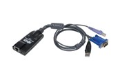 Repeater & Transceiver - Tripp Lite USB Server Interface Unit Virtual Media & CAC B064 Cat5 KVM TAA - KVM / USB extender - TAA Compliant - B055-001-UV2CAC