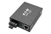 Repeater & Transceiver - Eaton Series Gigabit Multimode Fiber to Ethernet Media Converter 10/100/1000 SC International Power Supply 850 nm 550 m (1.804 ft.) - N785-INT-SC-MM