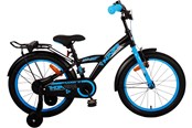 Skating - Volare Thombike Children's Bicycle 18" - Black & Blue - 21790