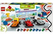 LEGO® - LEGO DUPLO 10445 F1® Team med racerbiler og sjåfører - 10445