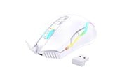 Mus - ONIKUMA CW905 Wireless - Gaming mus - Optisk - 7 - Hvit med RGB lys - CW905W Wireless