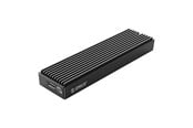 Harddisk - Tilbehør - ORICO NVME M.2 10gbps USB-A to USB-C + USB-C to USB-C drive enclosure (black) - M2PV-C3-BK-BP-IP