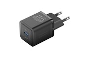 Mobil - Adaptere og ladere - Vention Wall charger FEPB0-EU USB-C 20W GaN (black) - FEPB0-EU