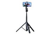 Mobil - Andre tilbehør - APEXEL Selfiestick/tripod bluetooth APL-D10 1.5m (black) - APL-D10