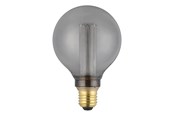 LED-lyspære - EGLO LED-lyspære G95 Globe 4.3W/818 200 lumen smoke 3-step dimmable E27 - 113072