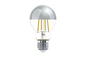 LED-lyspære - EGLO LED-lyspære A60 Standard Top-sail 7.3W/827 806 lumen clear/chrome E27 - 110029