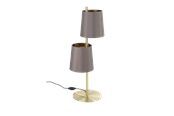 Lamper - EGLO ALMEIDA 2 table lamp brushed brass - 99611