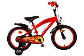 Skating - Volare Disney Cars Children's Bicycle 16" - Red - 21634-SACB