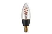 Smarthus - EGLO CONNECT-Z LED C35 Spiral 4W 2000K E27 smoky - 110322