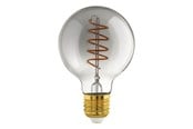 Smarthus - EGLO CONNECT-Z LED G80 Spiral 4W 2000K E27 smoky - 110286