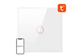 Smarthus - Avatto Smart Light Switch ZigBee LZTS02-EU-W1 1 Way No Neutral TUYA (white) - LZTS02-EU-W1