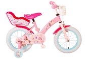 Skating - Volare Disney Princess Children's Bicycle 14" - Pink - 21409-CH