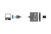 Flashminneadapter - DeLOCK Card Reader - USB 3.0 - 91583