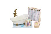 Dukker, Bamser & Utstyr - Sylvanian Families Bath & Shower Set - 5739