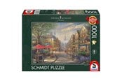 Puslespill - Schmidt Puzzle - Thomas Kinkade: Café in Munich (1000 pieces) Gulv - SCH9675