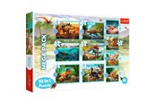 Puslespill - Trefl Puzzle - Meet all the dinosaurs (10in1) Gulv - TFL90390