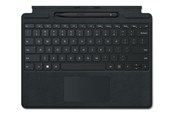 Tastatur - Microsoft Surface Pro Signature Keyboard - keyboard - with accelerometer trackpad Surface Slim Pen 2 storage and charging tray - black - with Slim Pen 2 Input Device - Tastatur - Svart - 8X8-00148