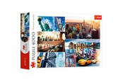 Puslespill - Trefl Puzzle - New York - collage (4000 pieces) Gulv - TFL45006