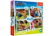 Puslespill - Trefl Puzzle - Encanto - Our magical Encanto (4in1) Gulv - TFL34615