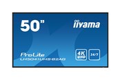 Digital skilting & Hotell TV - iiyama ProLite LH5041UHS-B2AG 50" LED-backlit LCD display - 4K - for digital signage - LH5041UHS-B2AG