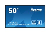 Digital skilting & Hotell TV - iiyama ProLite LH5065UHSB-B1AG 50" Class (49.5" viewable) LED-backlit LCD display - 4K - for digital signage - LH5065UHSB-B1AG