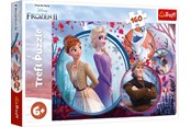 Puslespill - Trefl Puzzle - Frozen - Sister adventure (160 pieces) Gulv - TFL15374