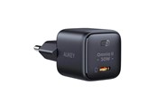 Mobil - Adaptere og ladere - Aukey Wall Charger PA-B1L.USB-C 30W (black) - PA-B1L