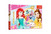 Puslespill - Trefl Puzzle - Princess - Glitter - Memories of Bella and Ariel (100 pieces) Gulv - TFL14819