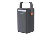 Nødlader - Choetech B664 Mini Power Station powerbank 50000mAh 65W (black) Nødlader - Svart - 50000 mAh - B664