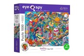 Puslespill - Trefl Puzzle - Unlimited Fit - EYE-SPY - IMAGINARY CITIES: New York USA (1000 pieces) Gulv - TFL10708