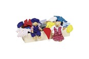 Dukker, Bamser & Utstyr - Goki Dollhouse Bear Dolls + Clothes - 51914