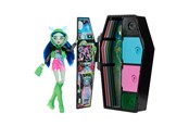 Dukker, Bamser & Utstyr - Monster High Skulltimate Secrets Neon Frights Ghoulia Yelps Doll - HNF81